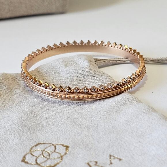 Kendra Scott Rose Gold‎ Mary Catherine Bangle bracelet - Picture 5 of 7